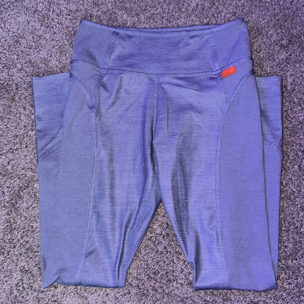 Light blue Nike Dri-fit leggings